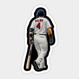 Yadier Molina Prepare A Bat Sticker